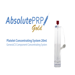 AbsolutePRP Gold Platelet Concentrating System with a 20mL GenesisCS Component Concentrating System