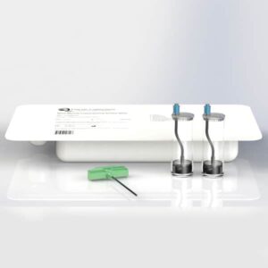 A 120mL Bone Marrow Concentrating System with two syringes and additional components.